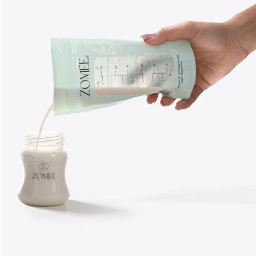 Zomee Milk Storage Bags | Leak-Proof and Freezer-Safe