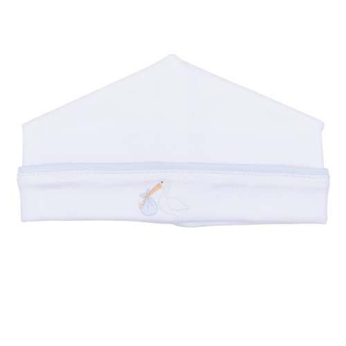 Vintage Stork Hat - Light Blue