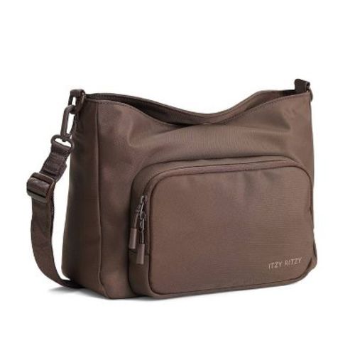 Itzy Ritzy Belong Cargo Caddy Shoulder Diaper Bag - Mocha
