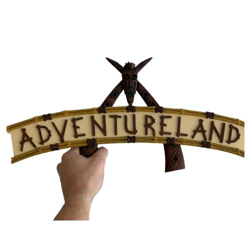 Magical Adventureland Wooden Sign - Ideal for Disney Enthusiasts
