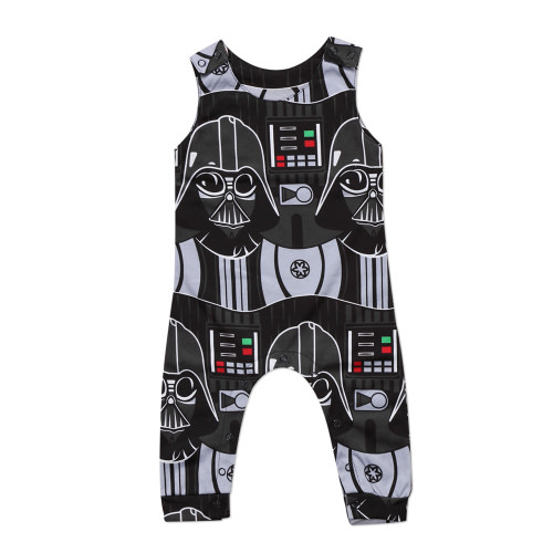 Pudcoco Newborn Infant Kids Baby Boys Star Wars Romper Bodysuit Clothes Set