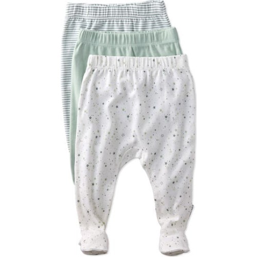 Fallon Footed Organic Cotton Assorted 3-Pack Pants