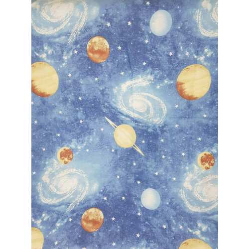 Space Galaxy Crib Sheet
