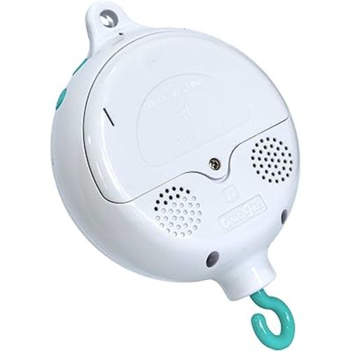 Crib Mobile Motor - Baby Mobile Spinner Box with 3 Modes (Turn & Music, Turn Only, Music Only) Plays 12 Piano Lullabies (30 Min Auto Off) - Holder for DIY Clamp Mobile