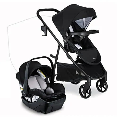 Britax Willow Brook Baby Travel System - Onyx Glacier