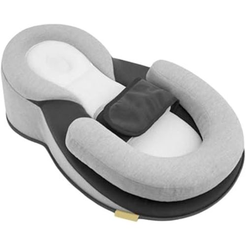 15° Inclined Infant Sleeper – Pediatrician-Approved for Acid Reflux & Gas Relief, Secure Snug Fit, Breathable Fabric