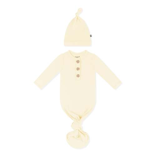 Knotted Gown with Hat Set in Chamomile