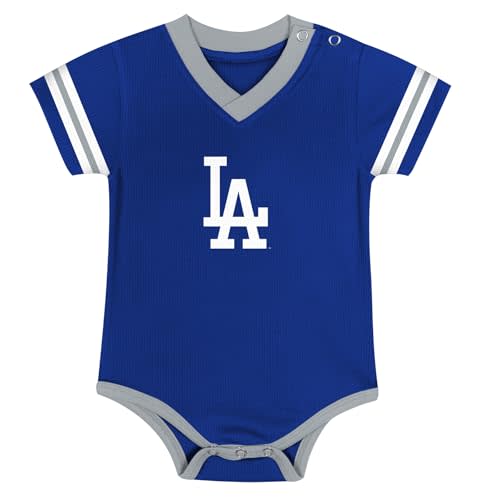 Outerstuff MLB Newborn & Infants 0-24 Months Official Primary Logo Creeper Romper Jersey