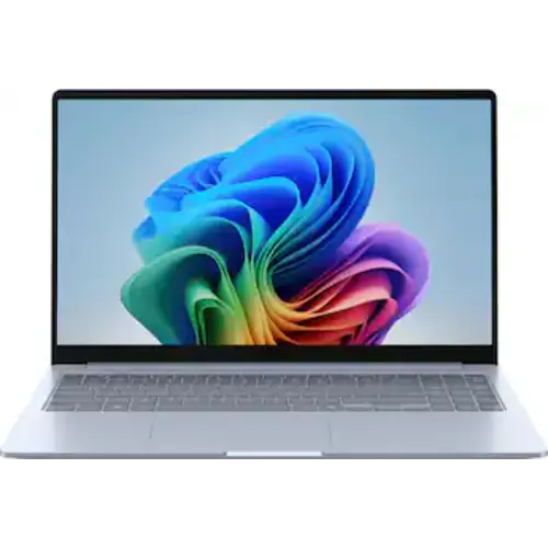 Samsung - Galaxy Book4 Edge - Copilot+ PC - 15.6" LED Laptop - Snapdragon X- 16GB Memory- 512 GB Storage - Sapphire Blue