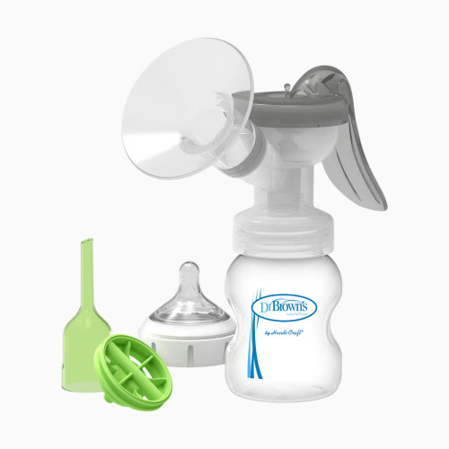 Dr. Brown's Manual Breast Pump With Silicone Shield