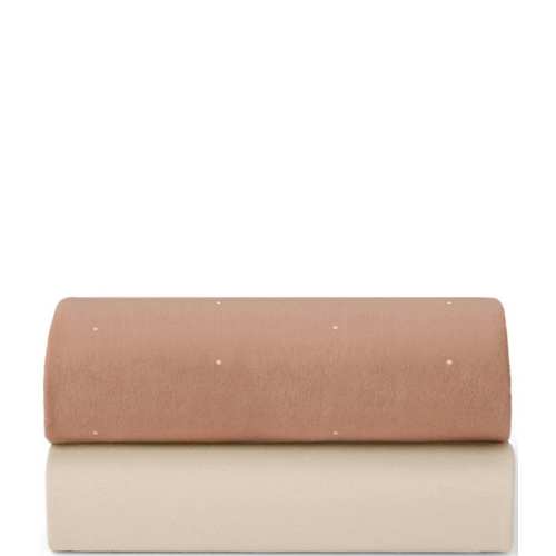 Snuz Bassinet Blush Dot Twin Pack Fitted Sheets