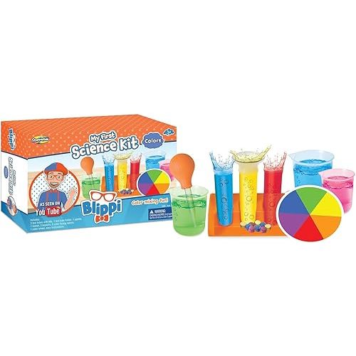 Blippi My First Science: Science Kit with Color Experiments
