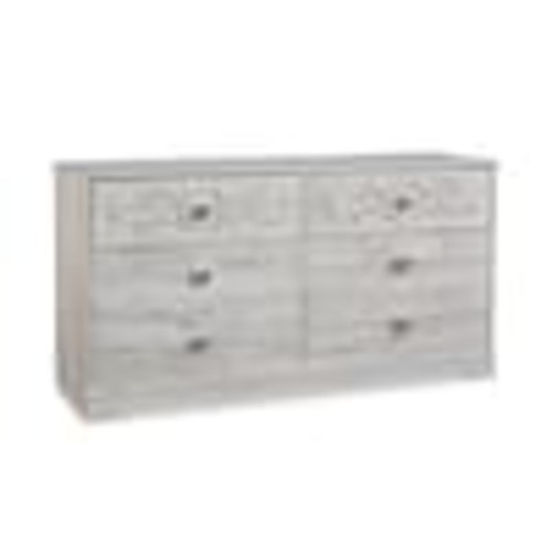 Signature DESIGN BY ASHLEY Paxberry Gray 6 Drawers 53 in. Dresser EB1811-131