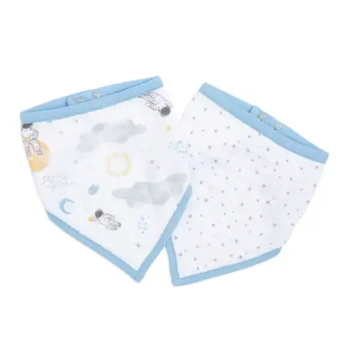 Space Print Cotton Muslin Swaddle 2pk | aden + anais
