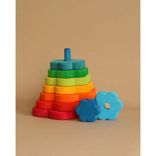 Grimm's Flower Stacking Tower– Odin Parker