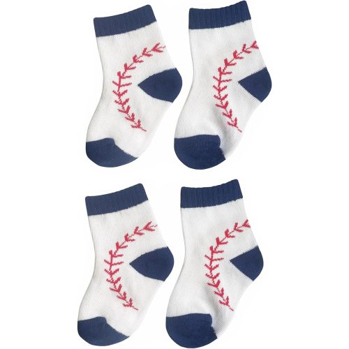 Newborn Baseball Socks