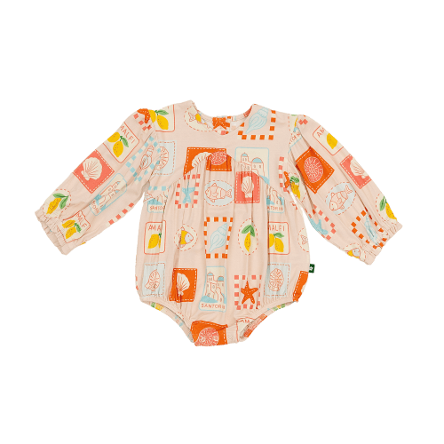 Larkspur Baby | Bubble Romper in Amalfi Dreams – Larkspur Baby Outlet