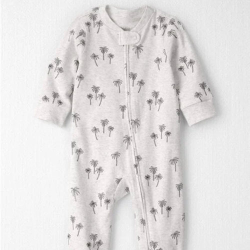 Baby Organic Cotton Sleep & Play Pajamas in Palm Trees - Little Planet | Carter's