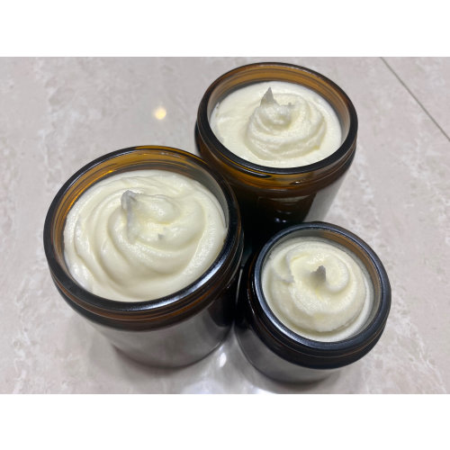 UNSCENTED Farm Fresh Calendula Whipped Beef Tallow Cream: Natural Body Butter