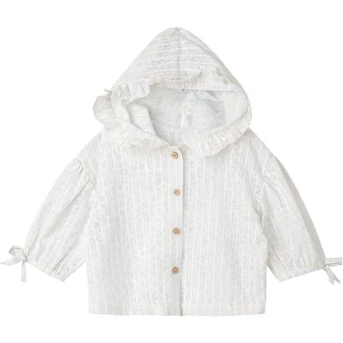 Infant Sun Protective Baby Coat Hoodie Boys Girls Summer Breathable Jacket Toddler UV Protection Outerwear 6m-4Y