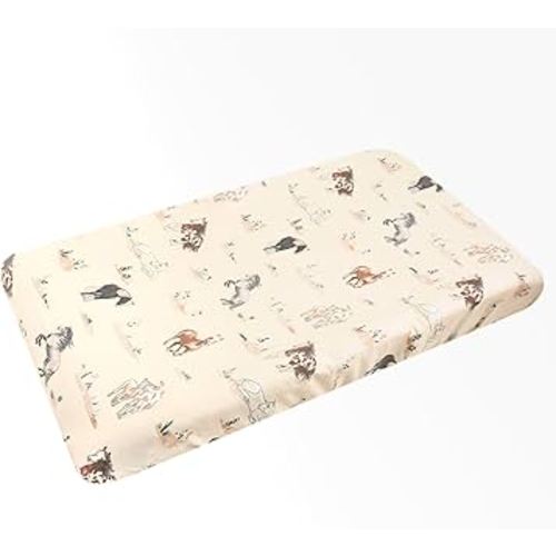 Premium Knit Diaper Changing Pad Cover Montana by Copper Pearl