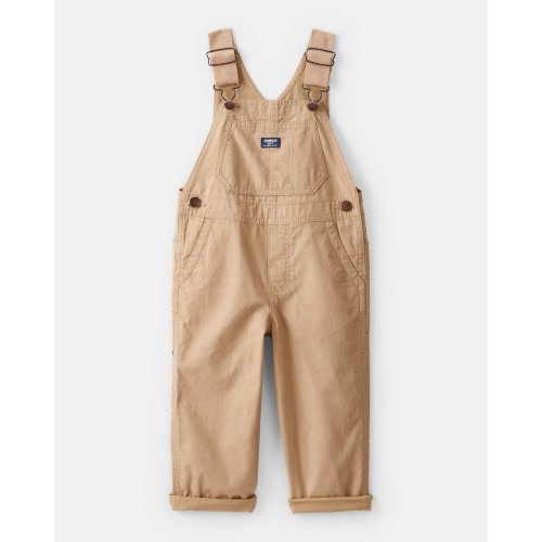 Toddler Boy Canvas Overalls - Brown - OshKosh B'gosh | Carter's