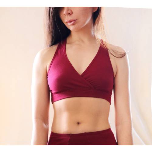 Organic Cotton Bralette. 100% Organic Cotton. Comfortable Breathable Bra. Sustainable Natural Handmade Lingerie. Sleep bra. Nursing bra