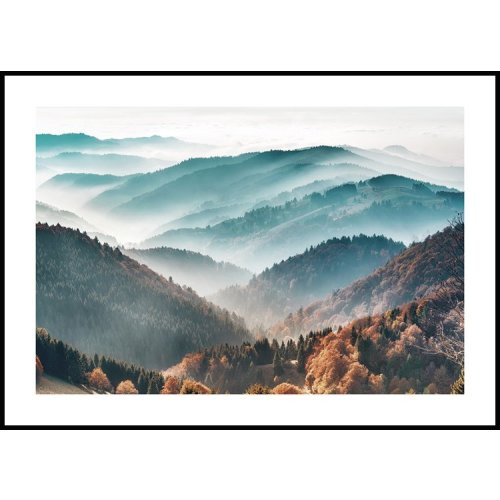 Sunrise Mountains Poster