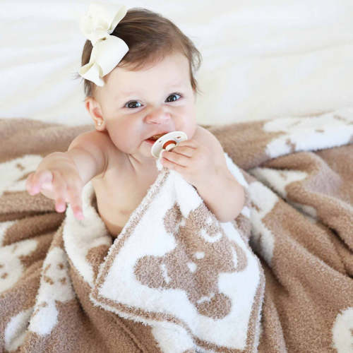 CuddleLane™ Luxe Lovey | Gingerbread