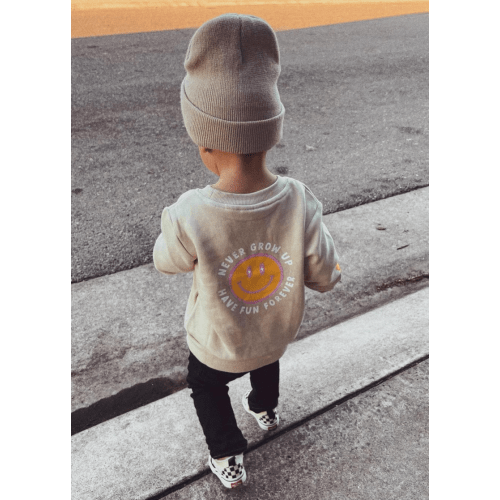 Never Grow Up Crewneck