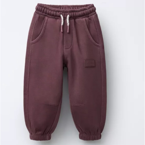 LABEL JOGGER PANTS - Plum | ZARA United States