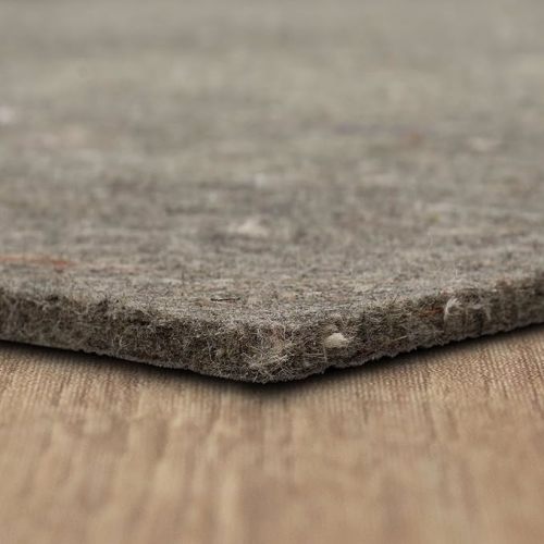 Mohawk Home Non Slip Rug Pad 8' x 10' - 1/4" Thick Felt + Latex Rubber Gripper - Dual Surface Cushion for Hardwood, Carpet, Tile Floors, Made in USA