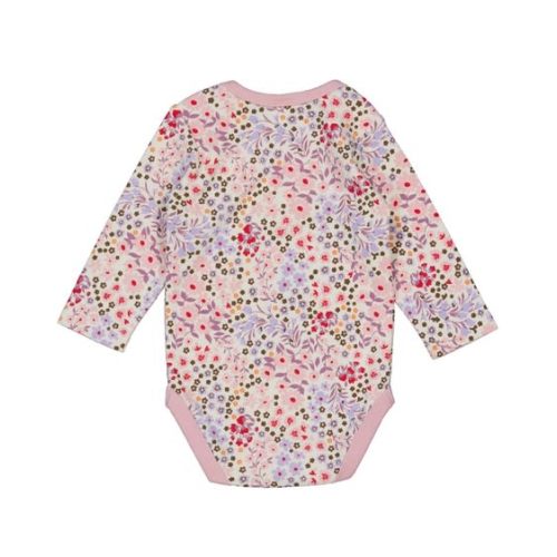 Cream Baby Long Sleeve Cotton Interlock Bodysuit | Best&Less™ Online