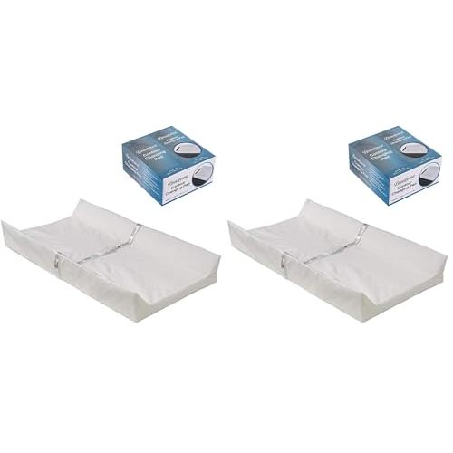 Beautyrest Foam Contoured Changing Pad with Waterproof Cover (Pack of 2)