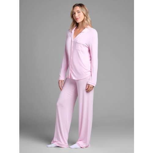 Luna Lounge Long Sleeve Pajama Set | Cozy Matching PJ Set | Comfrt