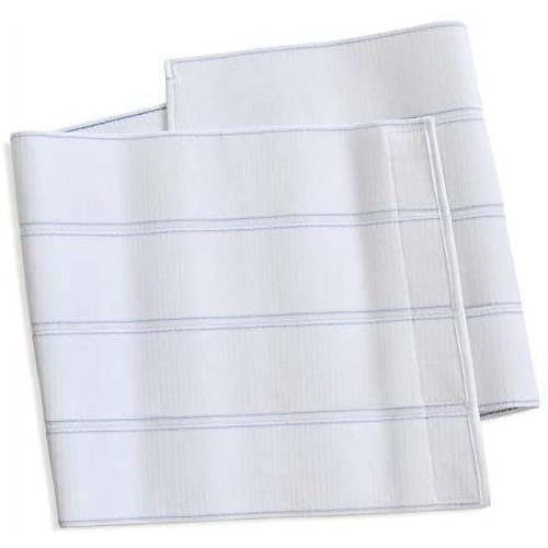 Dealmed Abdominal Binder, Compression Wrap, Support Belt for Lower Waist (4 Panel, 12", Medium, 45" - 60")