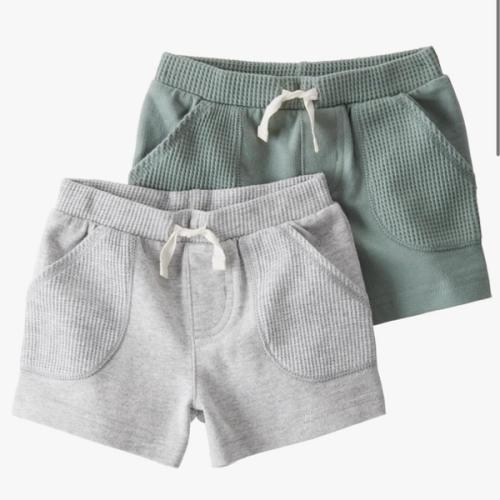 Little Planet by Carter's Baby 2-Pack Shorts Made with Organic Cotton