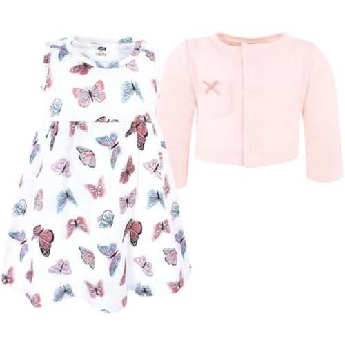 Luvable Friends Hudson Baby Dress and Blouse 2pc