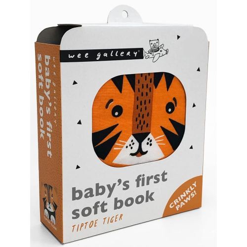 Tiptoe Tiger (2020 Edition): Baby's First Soft Book (Wee Gallery Cloth Books)