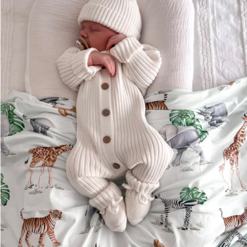 Willow Organic Romper 2.0 - Milk