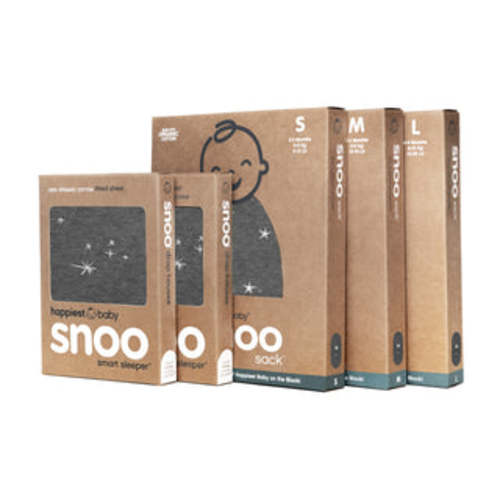 SNOO Sleep Sack Bundle in Small, Medium, Large Sizes and Sheets – Happiest Baby