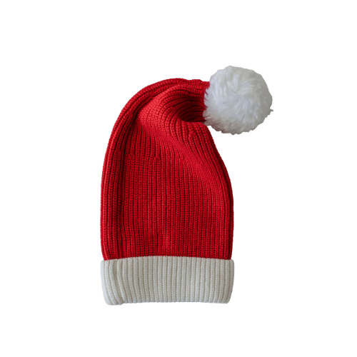 Red Knit Santa Hat