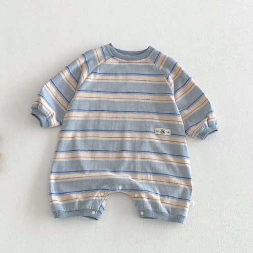 Weekend Stripe Romper – Teeny Mini Me