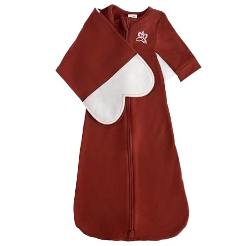 The Butterfly Swaddle Organic Cotton Blend, All-in-One Sleep Sack Training System for Newborn Infant Baby