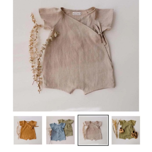 Basic Kimono Romper – Teeny Mini Me