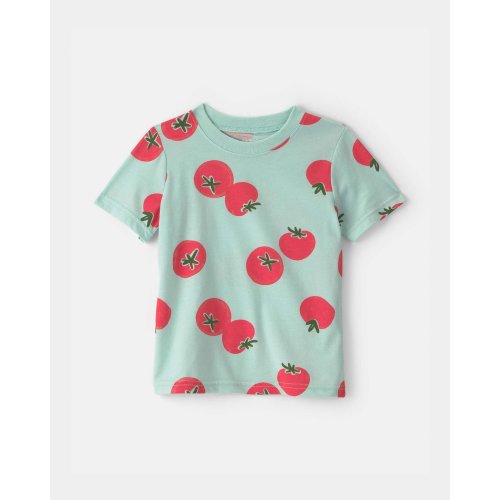 Toddler Tomato Tee - Green/Red | Carter's