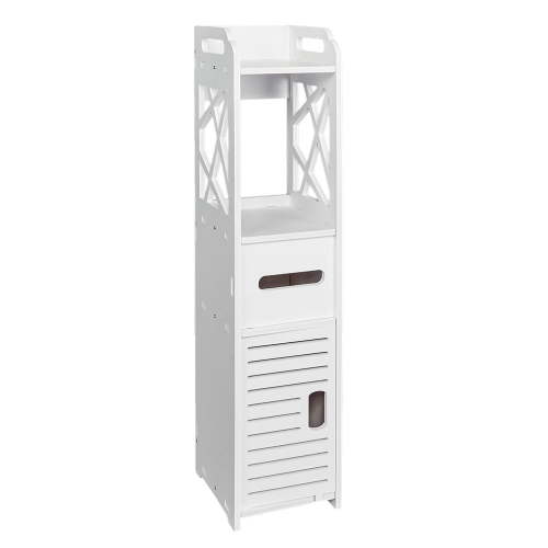 Zimtown Bathroom Storage Shelf Drawer Multi Compartment Organizer Water Proof