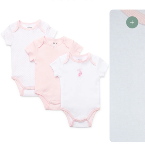 Prima Ballerina 3-Pack Bodysuits