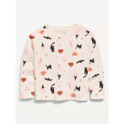 Printed Long-Sleeve T-Shirt for Toddler Girls