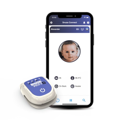 Pico 2 Child-Care Aid | Connect to App Or Use As Standalone Device | Tracks Movement Activity, Sleep Patterns